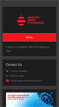 Mobile Screenshot of mightymikeplumbing.com
